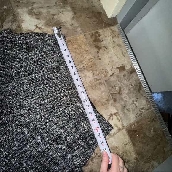 WOMENS TALBOTS HAMPSHIRE ANKLE LENGTH WITH SEQUIN TWEED PARTY NYE PANTS SIZE: 14 - Picture 11 of 15